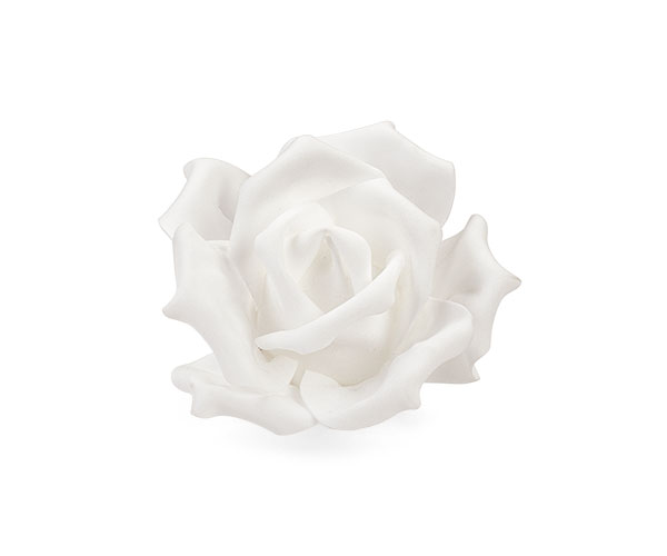 Rosa bianca lattice cm 13