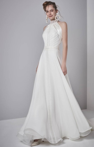 abito in chiffon