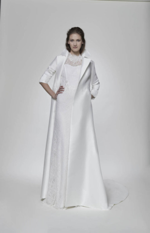cappotto in mikado