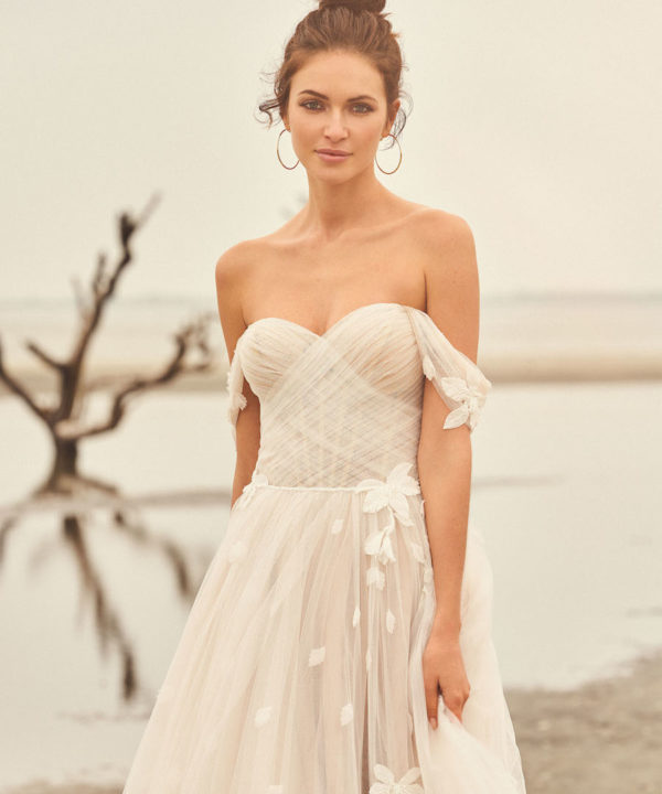 Abito romantico in tulle leggero