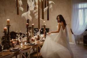 la magia dell'abito da sposa 